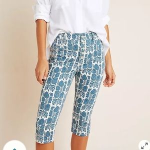 NWT Anthropologie Pilcro High Rise Denim Knickers Size 28